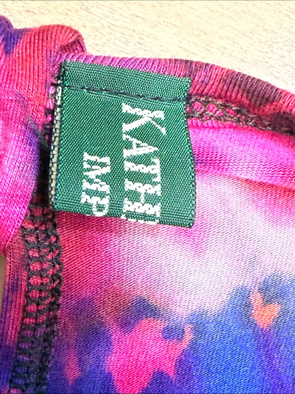 Kathmandu Tie Dye Dress Boho Hippie Dress - Picture 4 of 6